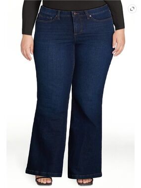 sofia by sofia vergara Dark Blue Flare Jeans